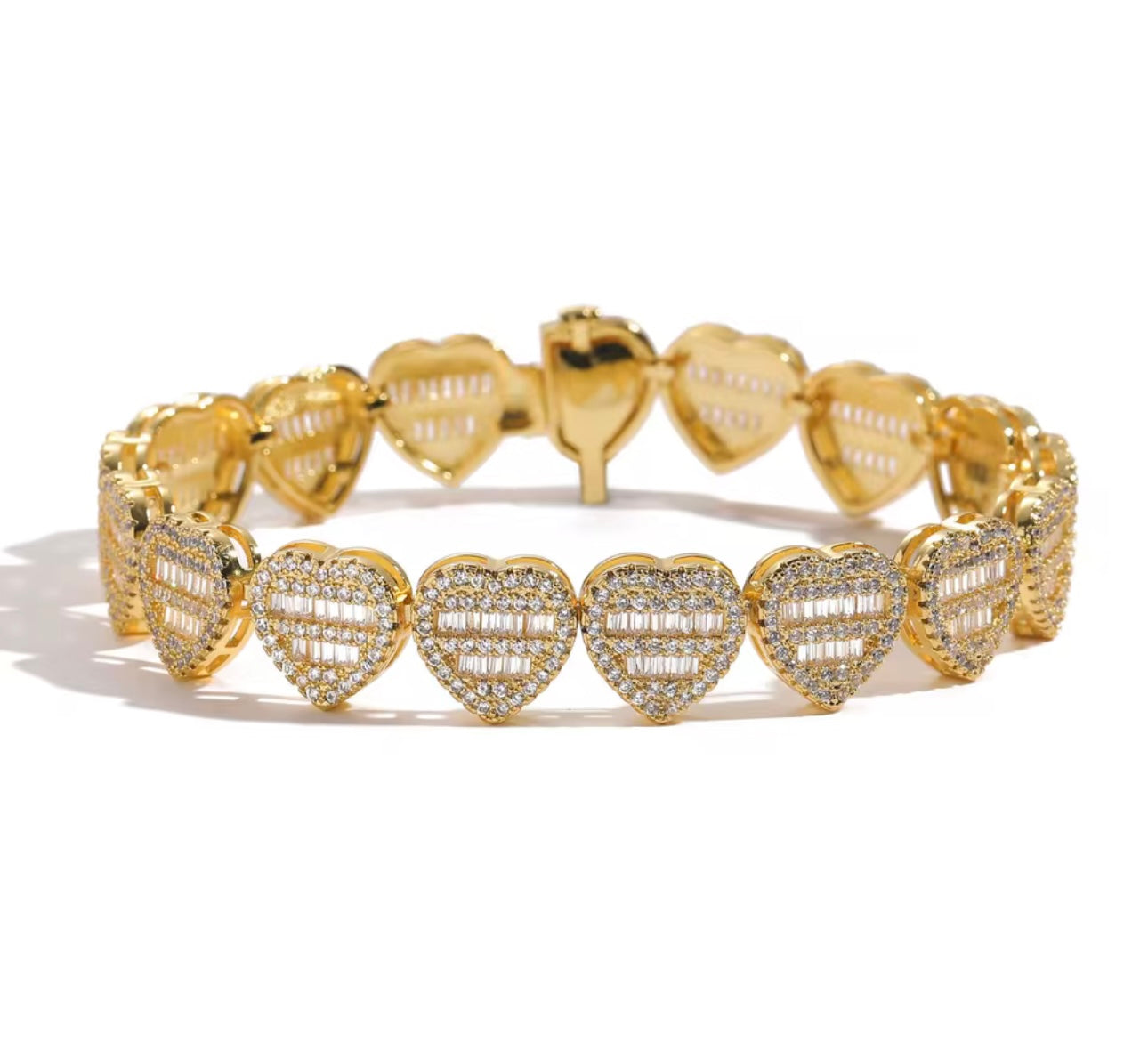Diamond Heart Bracelet