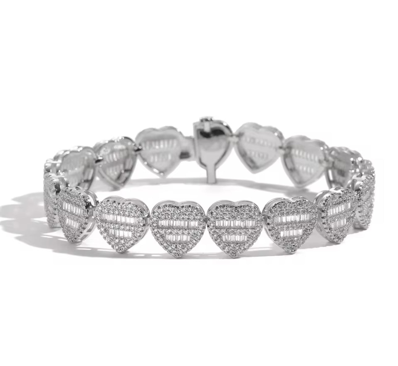Diamond Heart Bracelet