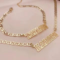 Gold Custom Anklet