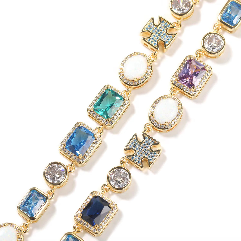 Aqua Pearl Bracelet