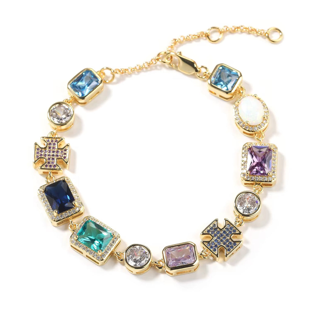 Aqua Pearl Bracelet
