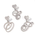 Heart Initial Necklace